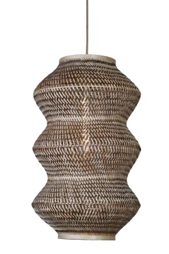 Discount GOOD&MOJO Hanglamp Barbados Bamboe, 3-lamps