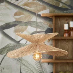Hot Rivièra Maison Hanglamp Bayu Riet, 65cm Naturel
