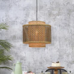 Outlet GOOD&MOJO Hanglamp Bhutan Bamboe Naturel