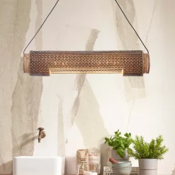 GOOD&MOJO Hanglamp Bhutan Bamboe, 85cm