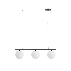 Hot Kave Home Hanglamp Brisia Glas en metaal, 3-lamps