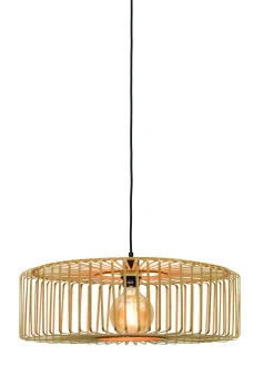 Clearance GOOD&MOJO Hanglamp Bromo Rond, Bamboe