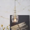 Clearance it's about RoMi Hanglamp Brussels Recht, Glas, kleur Goud