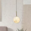 Outlet it's about RoMi Hanglamp Carrara Glas, Marmerlook
