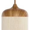 Clearance Light & Living Hanglamp Dania Houtlook en touw, kleur Naturel