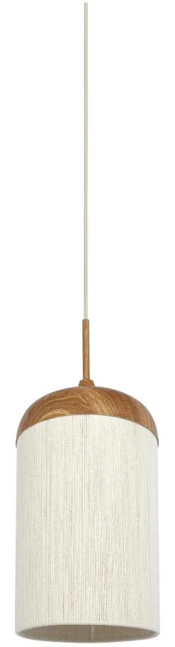 Clearance Light & Living Hanglamp Dania Houtlook en touw, kleur Naturel