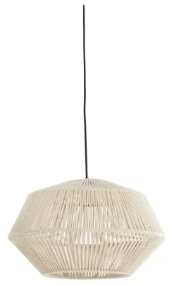 New Light & Living Hanglamp Deya 40cm, kleur Crème Cru00e8me