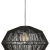 Sale Light & Living Hanglamp Deya Rond, kleur Mat Zwart