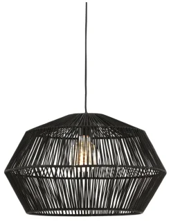 Sale Light & Living Hanglamp Deya Rond, kleur Mat Zwart