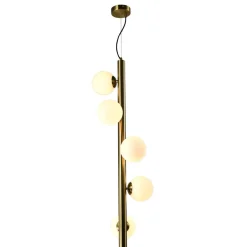 Hot Richmond Interiors Hanglamp Elorie Brass Antique, 5-lamps