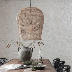 Best MUST Living Hanglamp Formentera Bananenblad Naturel