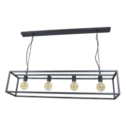 Outlet Urban Interiors Hanglamp Frame 25cm Zwart