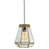 Best Urban Interiors Hanglamp Geo2 20cm, kleur Brass Antique