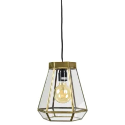 Best Urban Interiors Hanglamp Geo2 20cm, kleur Brass Antique