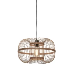 Hot GOOD&MOJO Hanglamp Hokkaido Bamboe, 38cm Naturel