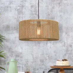 Sale GOOD&MOJO Hanglamp Iguazu Rond, Jute Naturel