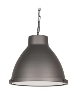 Best LABEL51 Hanglamp Industry, Metaal, kleur Grijs Burned Steel