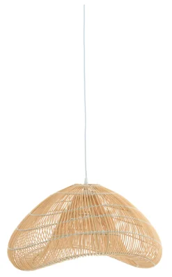 Online Light & Living Hanglamp Janzur Rotan, 53cm Terra
