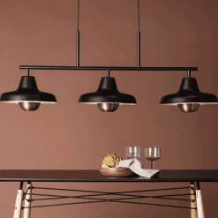 Clearance Nohr Hanglamp Karilyn 3-lamps Zwart