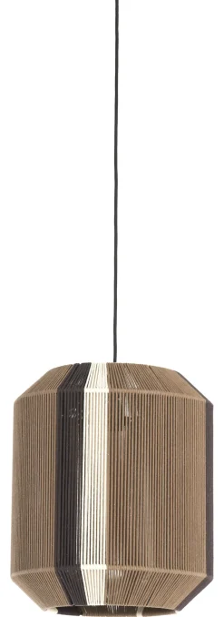Outlet Light & Living Hanglamp Kozana kleur /Crème Bruin
