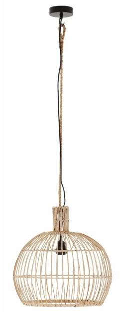 New MUST Living Hanglamp Las Salinas Rotan, kleur Naturel