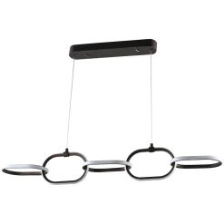 Discount Richmond Interiors Hanglamp Layn kleur Brons