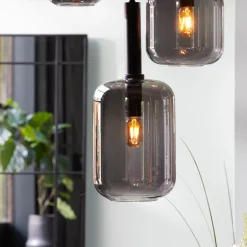 Clearance Light & Living Hanglamp Lekar Ø22cm Zwart