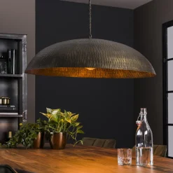 Hot LifestyleFurn Hanglamp Lione Ø90cm, kleur Brons antiek