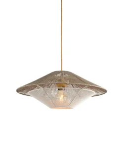 Clearance GOOD&MOJO Hanglamp Lumbini Papiertouw, kleur Lichtgrijs