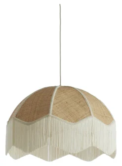 Clearance Light & Living Hanglamp Malacia Raffia, kleur Crème