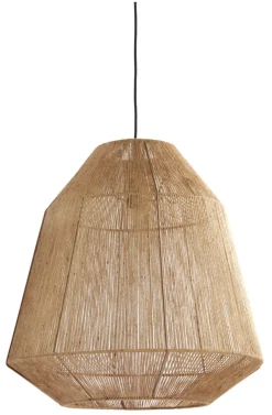 New Light & Living Hanglamp Malva Jute Naturel
