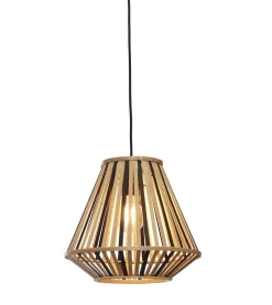 Best GOOD&MOJO Hanglamp Merapi Diamond, Bamboe, 30cm