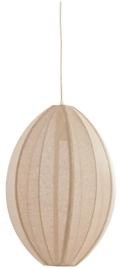 New Light & Living Hanglamp Milatos Jute, kleur Naturel