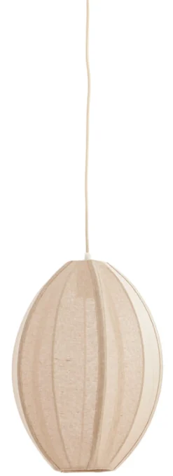 New Light & Living Hanglamp Milatos Jute, kleur Naturel