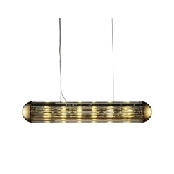 New Richmond Interiors Hanglamp Mula 120cm, kleur Brons