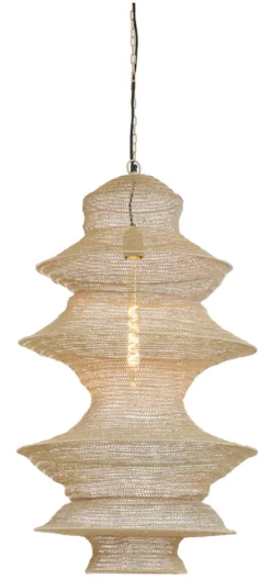 Clearance Light & Living Hanglamp Nakisha kleur Zand
