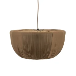 By-Boo Hanglamp Nuvia Stof, kleur Bruin