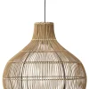 Best Light & Living Hanglamp Pacino Rotan, kleur Naturel