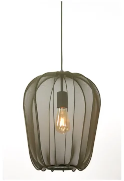 New Light & Living Hanglamp Plumeria kleur Donkergroen