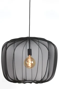 Outlet Light & Living Hanglamp Plumeria kleur Zwart