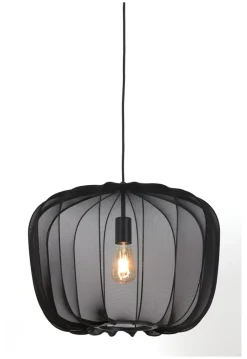 Outlet Light & Living Hanglamp Plumeria kleur Zwart