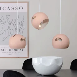 New Nohr Hanglamp Reem 3-lamps Roze