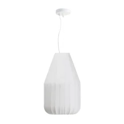 Clearance Kave Home Hanglamp Somar 30cm, kleur Wit