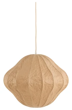 Online Light & Living Hanglamp Sukau Kraftpapier