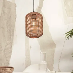 New GOOD&MOJO Hanglamp Tanami Rotan, 25cm Naturel