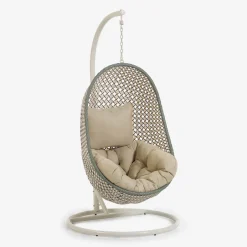 New Kave Home Hangstoel met standaard Cira