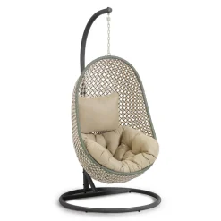 New Kave Home Hangstoel met standaard Cira