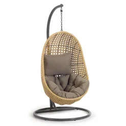 New Kave Home Hangstoel met standaard Cira