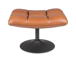 Online Dutchbone Hocker Bar PU, kleur Vintage Bruin