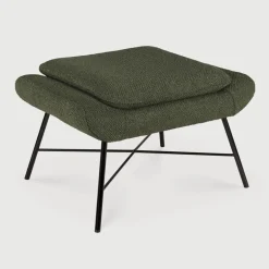 Clearance Ethnicraft Hocker Barrow Structuurstof